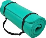 Balancefrom Fitness Gocloud 1" Extra Thick Exercise Mat W/carrying Strap, Green. Fixed Price $63.00.