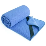 Polyte Microfiber Hot Yoga Towel Mat With Non-slip Silicone Grip Large, Blue. Fixed Price $26.84.