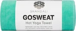 Shandali Gosweat Non-slip Hot Yoga Towel With 26.50" X 16.00", Teal. Fixed Price $13.35.