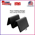 Athletic Works 2ftx6ft Four Folding Exercise Mat, Gymnastics Mat. Fixed Price $38.29.