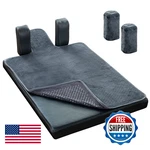 Rainbo Pilates Reformer Non-slip Mat Towel Included 2 Pcs Shoulder Block Covers. Fixed Price $86.55.