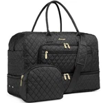 Luocip Large Women Travel Duffle Bag, Carry On Bag With Wet Toiletry Pocket F.... Fixed Price $67.35.