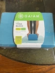 Gaiam Yoga Block - Supportive Foam Soft Non-slip Surface For New. Fixed Price $19.99.