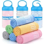 Bogi Cooling Towel, Towels For Neck And 40.00" X 12.00", Pink. Fixed Price $14.16.