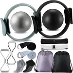 Poen 14 Pcs Pilates Equipment Kit For Home Workout Ring And Ball Set. Fixed Price $55.62.