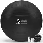 Gruper Yoga Ball, Extra Thick Non Slip Exercise Ball For Workout, Birthing, B.... Fixed Price $44.79.