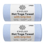 Cyclxy 2 Pack Hot Yoga Towel With Grip Dot Stickyfiber Mat Towels Non Sl.... Fixed Price $60.80.
