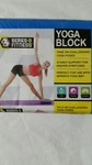 Series 8 Fitness Yoga Block Blue & Black New 9x6x3. Fixed Price $7.80.