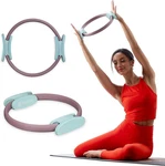 Gaiam Pilates Ring 12" Fitness Circle - Lightweight & 12", Dusty Pink/seafoam. Fixed Price $22.20.