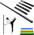 5ft Yoga Stick - Sturdy Steel Adjustable Stretching For Mobility,flexib.... Fixed Price $40.17.