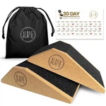 Squat Wedge Blocks (set Of 2) Non-slip Slant Boards For Lower Body Worko. Fixed Price $40.46.