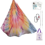 F.life Aerial Yoga Hammock 5.5yds Premium Silk Fabric Swing Antigrav. Fixed Price $110.14.