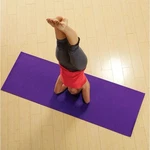 Gaiam Purple Yoga Mat Premium 5mm Extra Thick 68x24". Fixed Price $17.00.