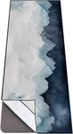 Qiyi Yoga Mat Towel With Corner 70"x26", Watercolor Mountain. Fixed Price $32.95.