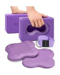 Deep-zen Yoga Blocks Wrist Support; 2 Pack With Knee Pads And. Fixed Price $43.49.