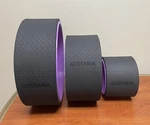 Gustaria Yoga Wheel Set Sports, Roller For Back Pain, Stretching. Fixed Price $49.99.