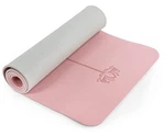 Non Slip, Pilates Fitness Mats, Eco Friendly, 72"x24", Parfait Pink & Gray. Fixed Price $43.99.