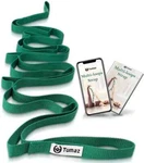 Tumaz Stretching Strap - 10 Loops & Non-elastic Yoga Budget 08. Green. Fixed Price $17.89.