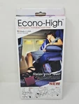 Econo-high Compact Portable Foot Rest, Purple, Made In Usa, W/ Bag - Open Box. Fixed Price $34.99.