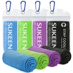Sukeen 4 Pack Cooling Towels 40"x12", Neck Wraps, Ice Towel, Soft Bre.... Fixed Price $29.02.