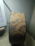 New Yoga Design Lab 12.6 In. Cork Wheel - Mandala Black. Fixed Price $18.00.