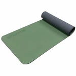 Nautilus Yoga Mat With Strap, Earth Green, 24" W X 68" L. Fixed Price $20.00.