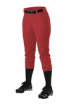 Alleson Athletic Girls Belt Loop Fastpitch Pant Medium Scarlet. Fixed Price $35.13.