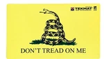 Tekmat, Door Mat, Don't Tread On Me, Yellow, 25"x42". Fixed Price $20.00.