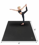 Gxmmat Large Yoga Mat 72"x 48"(6'x4') X 7mm For Pilates Stretching Home Gym Work. Fixed Price $100.71.