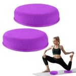 1.57" Thick Yoga Knee Pad - Memory Foam & Epe Pilates Exercise 2 Purple. Fixed Price $24.25.