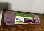 Gaiam Yoga Mat Towel Purple Full Size Microfiber Stay Dry Absorbent 24 X68 New. Fixed Price $16.99.