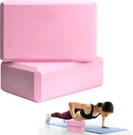 2 Pcs Yoga Blocks, 9"x6"x3" Foam Blocks Props For Pilates Stretching. Fixed Price $26.00.