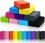 10 Pcs Foam Eva Yoga Blocks Lightweight Non Slip 120g, Mixed Colors. Fixed Price $81.84.