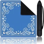 31.5 In Paisley Mahjong Mat With Black Carrying Bag Multi Purpose Game An.... Fixed Price $36.31.