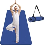 Cambivo Extra Wide Yoga Mat For Women And Men 72" X 32" 6mm, Blue. Fixed Price $65.58.