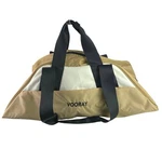 Vooray Studio Women's Camel Beige Zipper Yoga Mat Holder Fitness Gym Duffel Bag. Fixed Price $49.99.