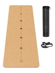 Cork Yoga Mat, With Material As The Front And Tpe Bottom Of N.... Fixed Price $57.69.