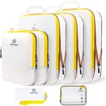 Pfeyrpk Lightweight Compression Packing Cubes For Suitcases, Compressible Expand. Fixed Price $38.21.