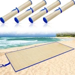 Qunclay 4 Packs Straw Beach Mat Waterproof Non Slip Foldable Lightw.... Fixed Price $58.53.