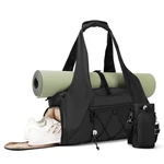 Fuloneei Gym Bag For Women, Yoga Mat With Shoe Compartment And Wet Black. Fixed Price $49.92.