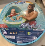 Swimways Infant Baby Spring Float With Adjustable Sun Canopy - Multicolor. Fixed Price $21.99.