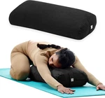 Gaiam Yoga Bolster - Long, Rectangular Meditation Pillow Supportive Black. Fixed Price $24.99.