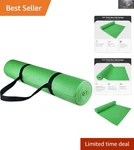 Comfortable 1/4-inch Yoga Mat With Slip-resistant Grip - Ideal For All Exercises. Fixed Price $23.74.