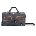 Rockland Rolling Duffel Bag 30" Charcoal. Fixed Price $79.99.
