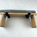 Florensi Meditation Bamboo Bench Foldable Ergonomic For Sitting Kneeling Stool. Fixed Price $35.00.