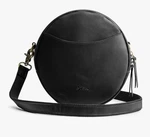 S-zone Leather Crossbody Bags For Women Trendy Circle Cross Body Black. Fixed Price $22.00.