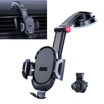 Yytqp Suction Cup-type Center Console Navigation Bracket, 360 Rotating Black. Fixed Price $17.84.