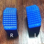 2 Pieces Ladder Feet Covers Rubber Pads Shock Absorbing Left And Right Practical. Fixed Price $18.52.