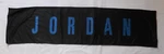 Nike Jordan Cooling Towel Muffler Workout Black/royal Blue Size 38" X 9 1/2". Fixed Price $24.95.