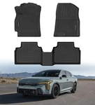 Floor Mats For 2026 2025 Kia K4 All Weather Liners Tpe Rubber Fit 2.... Fixed Price $138.46.